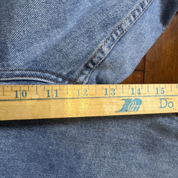 Vintage Bill Blass Womens Size 8 Straight Leg Blue Denim Jeans Made South Africa - Picture 6 of 8